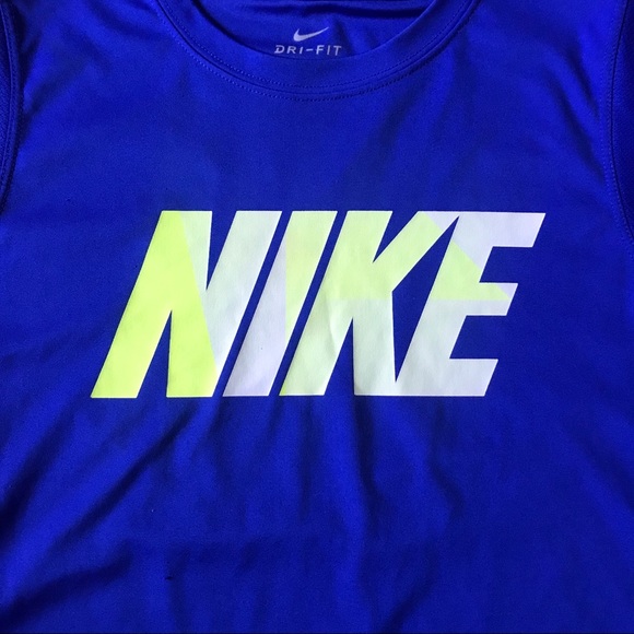 Nike DRI-FIT Sleeveless Youth Athletic Shirt - Picture 2 of 9